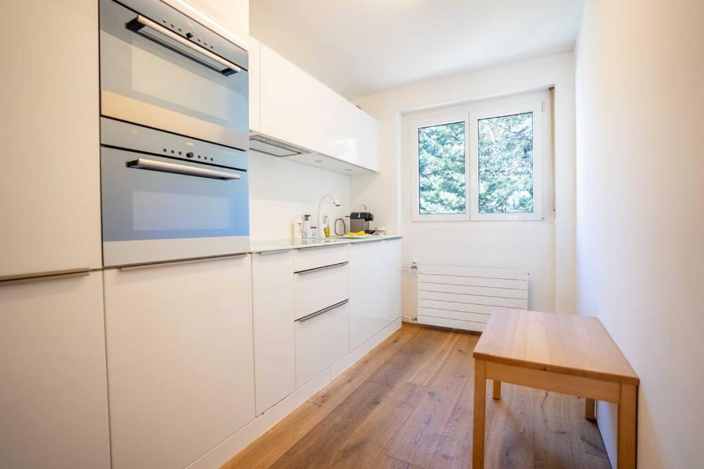 Moderne Wohnung Mit Ausblick Und Viel Sonne Церматт Экстерьер фото