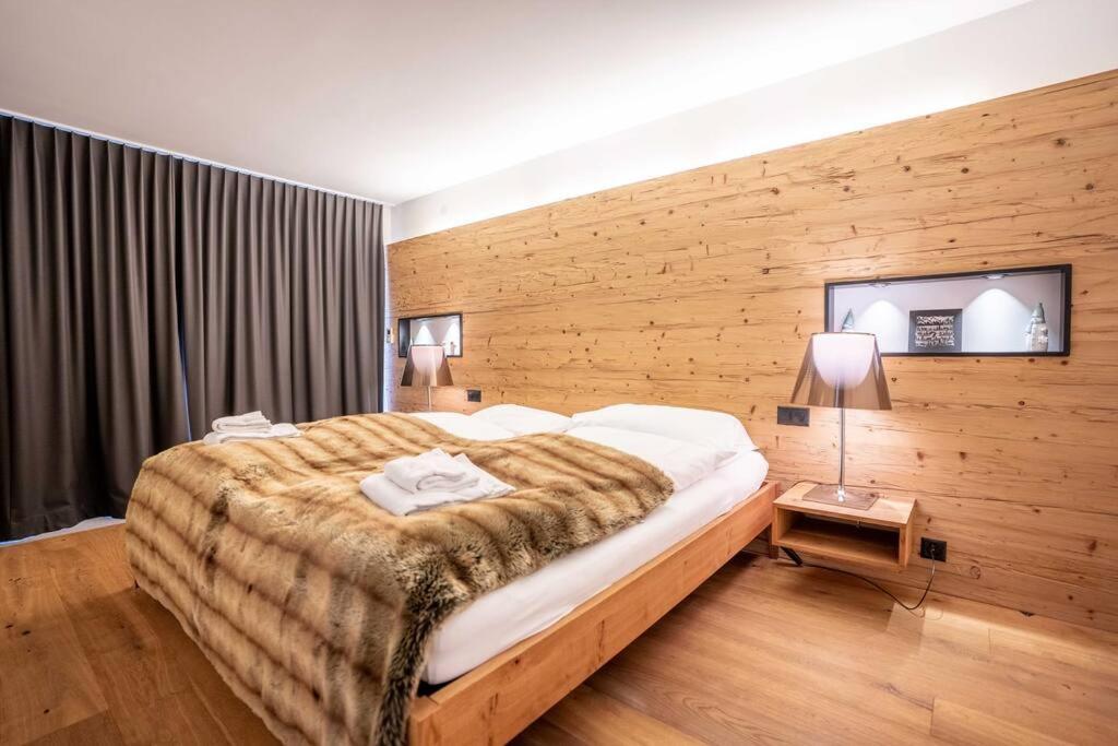 Moderne Wohnung Mit Ausblick Und Viel Sonne Церматт Экстерьер фото